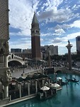 Uitzicht vanuit het Venetian hotel