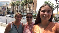 De dames voor het Venetian