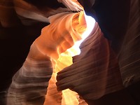 “Leeuw” in Antelope Canyon