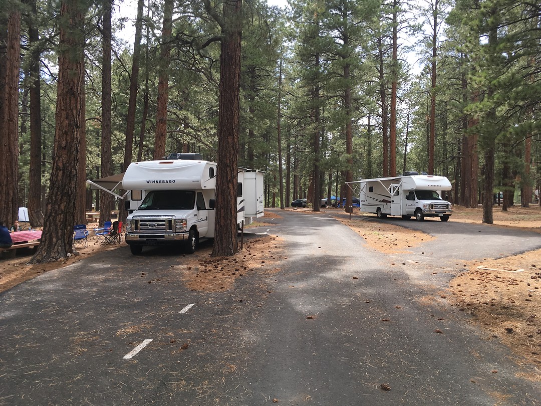 Onze plekken @north rim campground