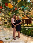 De Cremerkes dames in het Wynn Hotel