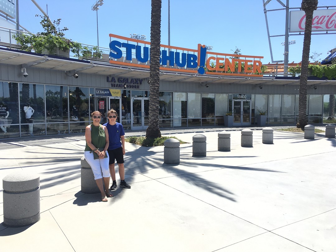 Stadion en shop LA Galaxy