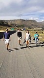 Wandelen naar nieuwe paradijs