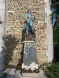 Dit is Saint Dos ( heilige Rug ) in het gelijknamige dorpje