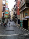 Pamplona gezellige binnenstad