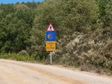 on the road