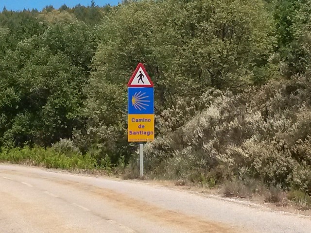 on the road