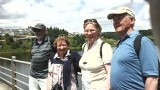 Even praatje gemaakt met Bernard, Gerda en friends