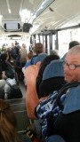 Op weg naar het vliegveld