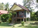 Één van onze optrekjes in Thailand