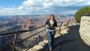 Sam bij Grand Canyon