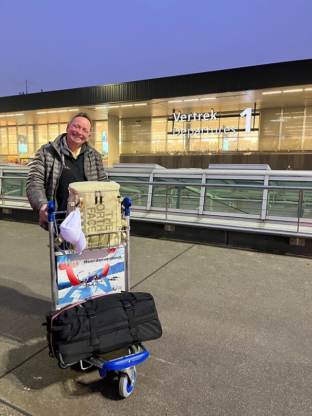 Vertrek Schiphol