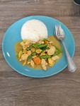 Hier waren we bij dat zaakje waar je voor 70 bath dus 2 euro kon eten.. echt heerlijk