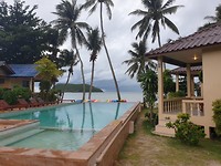 Koh Phangan ons resort met zwembad heerlijk!!