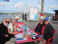 Eten aan wal