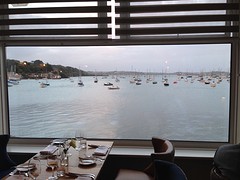 Prachtig uitzicht op de haven