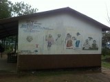 De visie op de muur van de Dumbule school