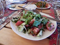 Salades zijn hier niet te versmaden.
