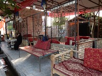 Restaurant in Kashan.