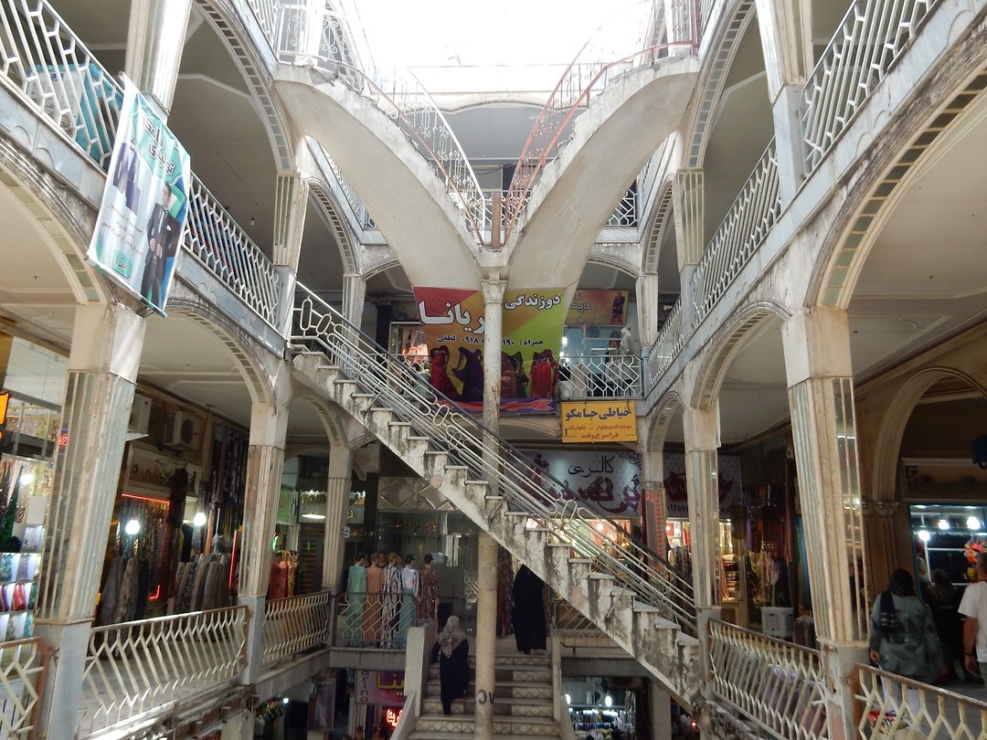 De bazaar van Sanandaj.
