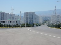 Spookstad Ashgabat.