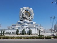 Weddingpalace van Ashgabat.
