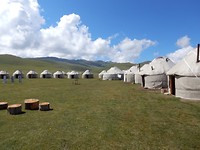 Yurt Camp in Son -Kul.