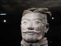 Generaal van het Terracotta Leger in Xi’an.