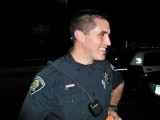 Nice officer just passing