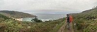 Wandelen langs de kust