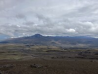 Vanaf de Cotopaxi-vulkaan