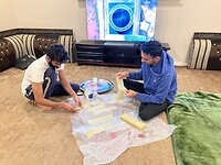 Voorbereidingen voor de iftar