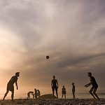Beach volleybal on Clifton 2nd