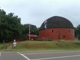The red barn in Arcadia, Oklahoma