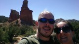 The lighthouse rock, Palo Duro canyon