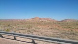 On the road, weer een ander landschap.