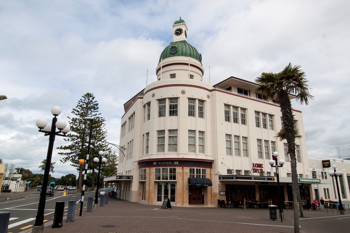 Napier Art Deco Foto Roland en Anita's reisblog Nieuw Zeeland