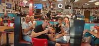 Burgers and shakes 60's style