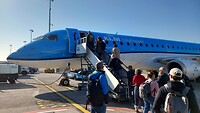 Instappen op Schiphol