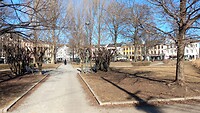 Olaf Ryes plass in de wijk Grünerløkka.