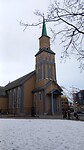 De grote kerk in Tromsø