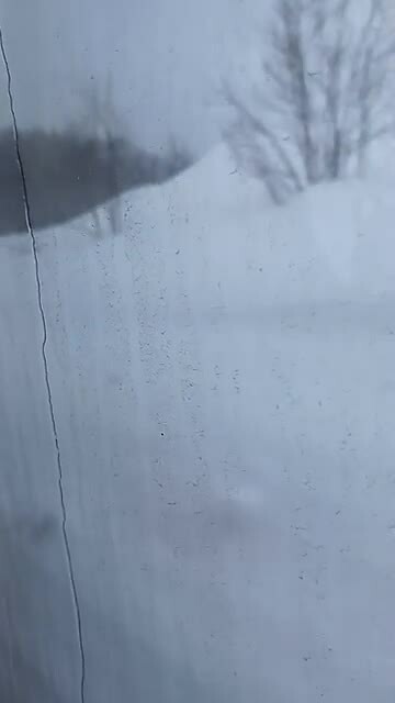 In de bus naar Tromsø Lufthavn