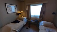 Mijn kamer in de Coal Miners Cabins