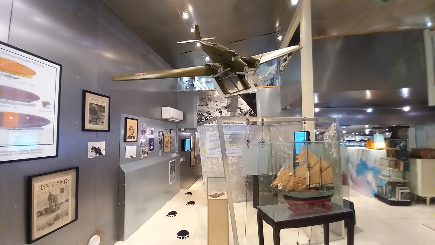 Interieur van het museum