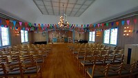 Interieur kerkje Longyearbyen