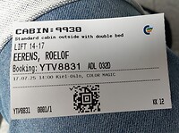 Mijn boardingpass