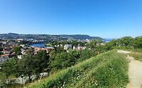 Uitzicht over Trondheim