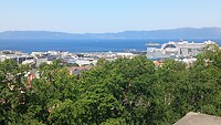 Uitzicht over Trondheim