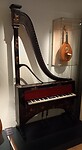 Piano-harp
