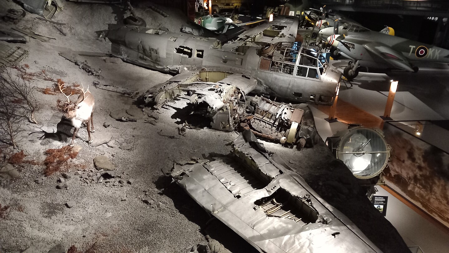 Restanten van een Junkers 88